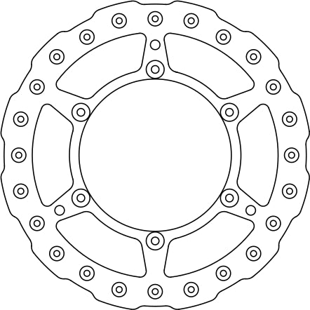 Disque de Frein Fixe pour Motocross KTM