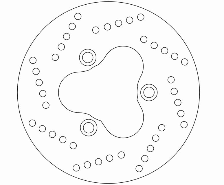 Disque de Frein Fixe PEUGEOT - Homologué TÜV