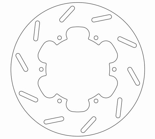 Disque de Frein Fixe PIAGGIO - Homologué TÜV