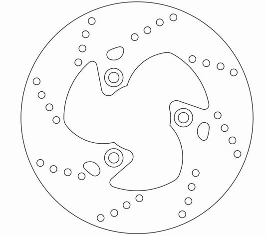 Disque de Frein Fixe MALAGUTI F12 - Homologué TÜV