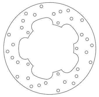 compare product Disque de Frein Fixe GILERA - Homologué TÜV