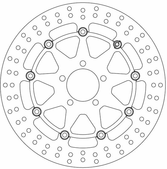 Disque de Frein Flottant KAWASAKI - Homologué TÜV