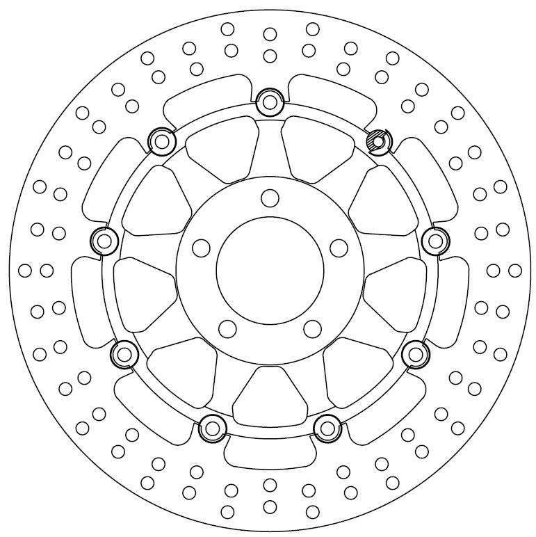 Disque de Frein Flottant SUZUKI - Homologué TÜV