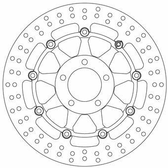 compare product Disque de Frein Flottant SUZUKI - Homologué TÜV