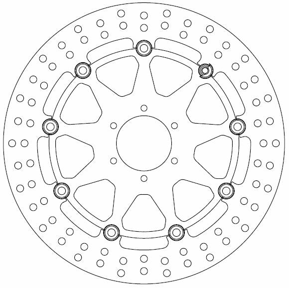 Disque de Frein Flottant Honda Hornet - Homologué TÜV