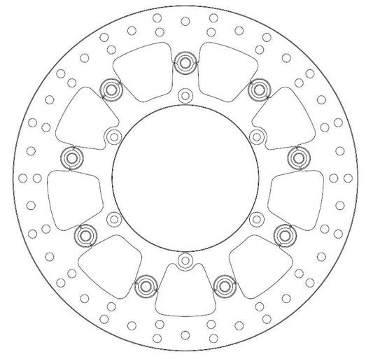 Disque de Frein Flottant KTM - Homologué TÜV