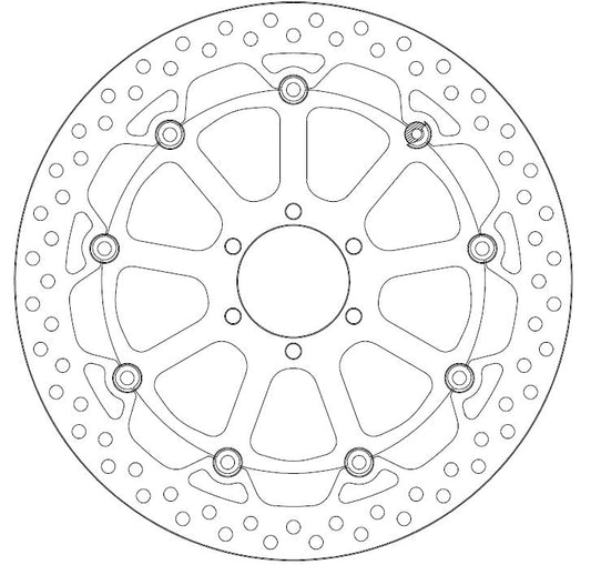 Disque de Frein Flottant APRILIA - Homologué TÜV