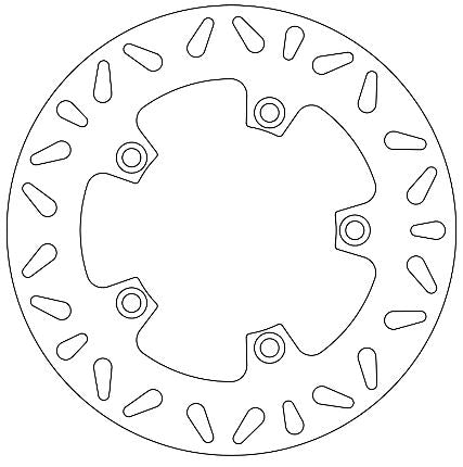 Disque de Frein An650 Burgman