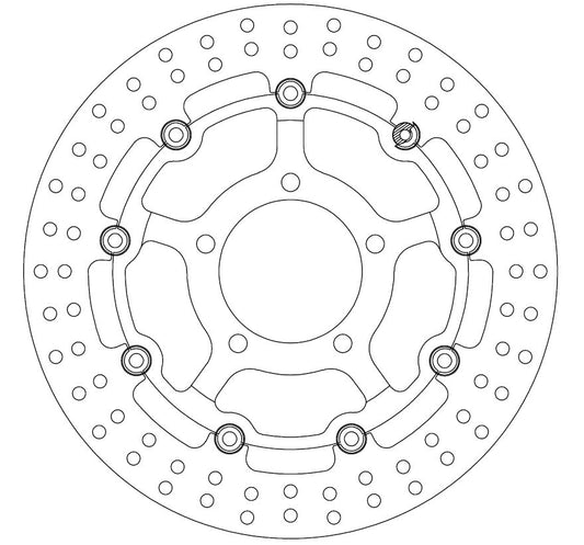 Disque de Frein Flottant KAWASAKI - Homologué TÜV