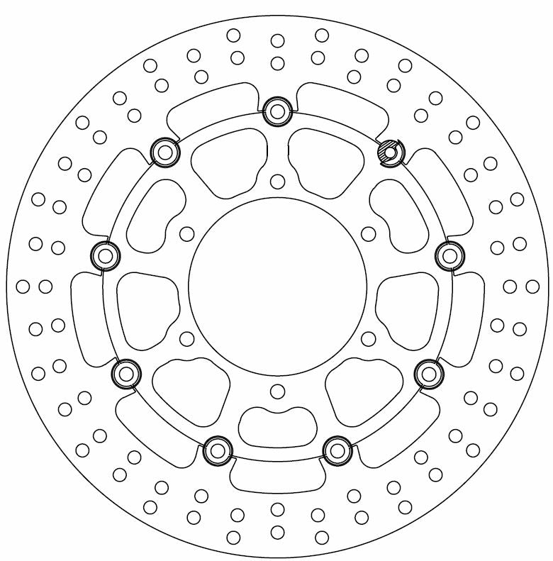 Disque de Frein Flottant SUZUKI - Homologué TÜV