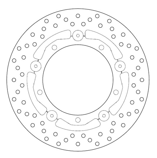 Disque de frein Flottant Ø267x150x132 NbTrou5xØ9