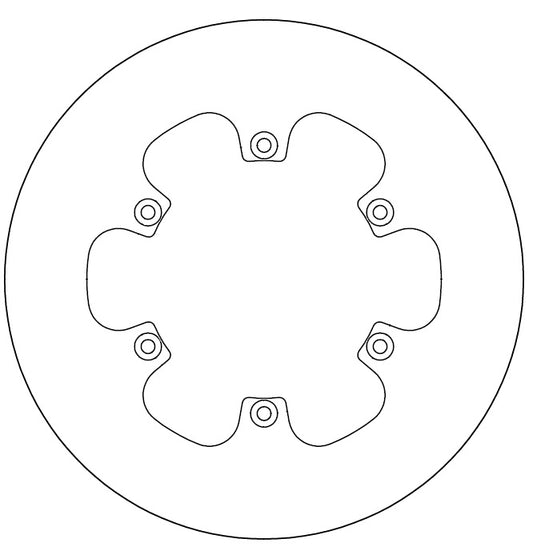 Disque de Frein Beta Ø240x125x110 NbTrou6xØ6.5 NON PERCE