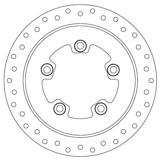 Disque de Frein Fixe KYMCO - Homologué TÜV