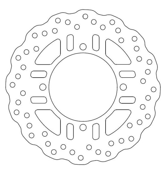 Disque de Frein Kawasaki Ø250x130x110.5 NbTrou5xØ10.5 Ep6