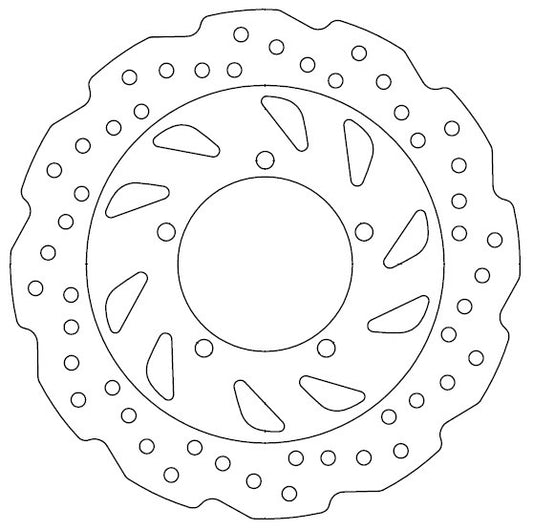 Disque de frein fixe - Yamaha Cygnus X - Homologué TÜV