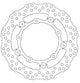 Disque de Frein Flottant YAMAHA - Homologué TÜV