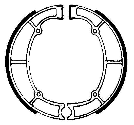 Plaquette de frein FERODO Organique Friction Route