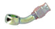 Banjo Acier 45° Ø10mm Plaqué