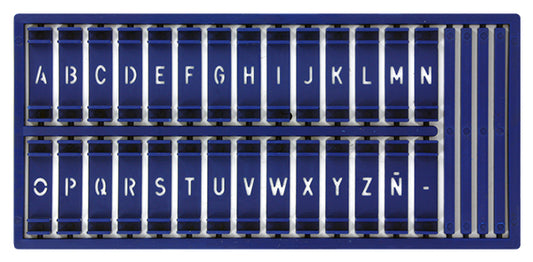 SRA - Pochoirs abécédaire complet