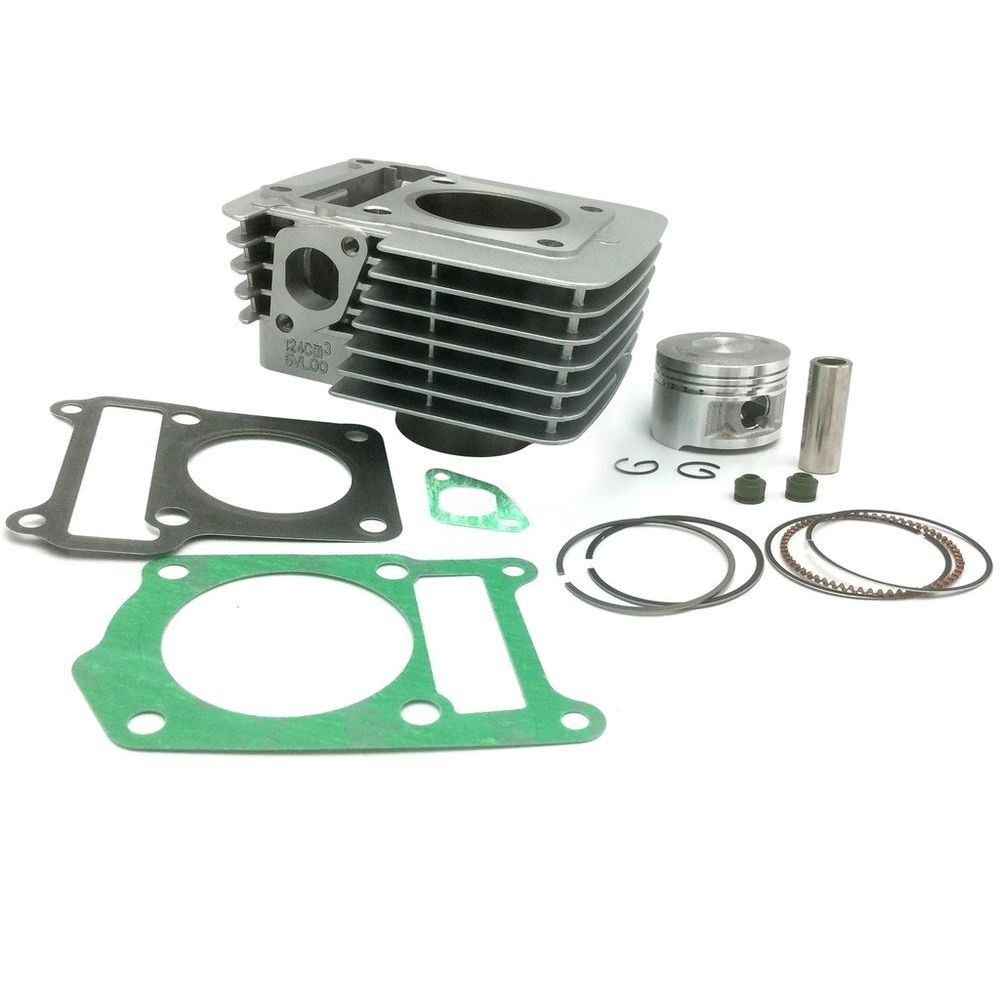 Cylindre piston 125 Yamaha YBR - XT - Beta RR - Rieju Marathon - Tango - Orcal Sprint & Astor - Macbor