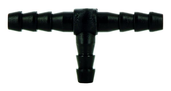 Raccord en T pour durite Ø 8mm