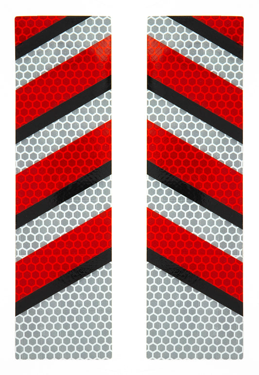 Stickers réfléchissants 16x4,5 cm - Vendu par paire