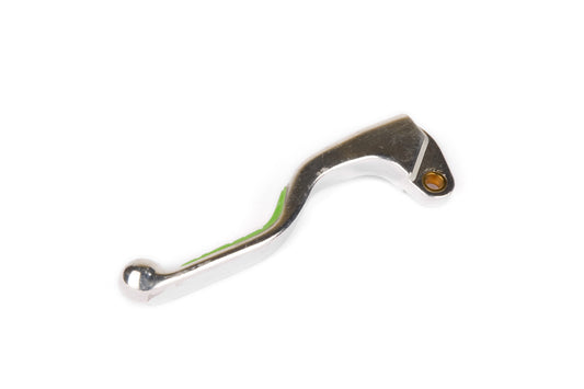 Levier d'embrayage pour BMW, KAWASAKI et SUZUKI chromé + grip couleur vert