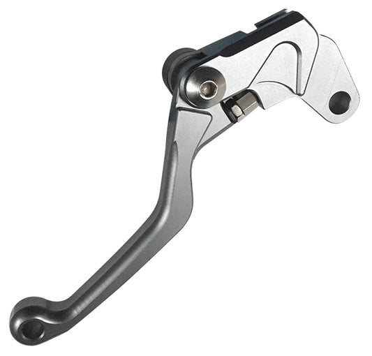 Levier Cross Alu Court Repliable - Embrayage - Couleur Titane - SUZUKI DR