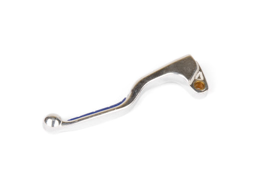 Levier d'embrayage pour YAMAHA chromé + grip couleur bleu