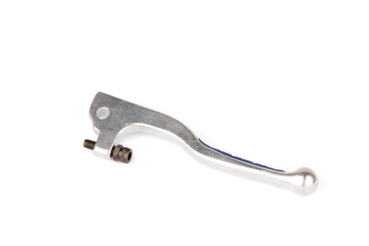 Levier de frein droit pour YAMAHA chromé grip couleur bleu