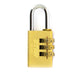 Cadenas à combinaison 3 chiffres - 41mm