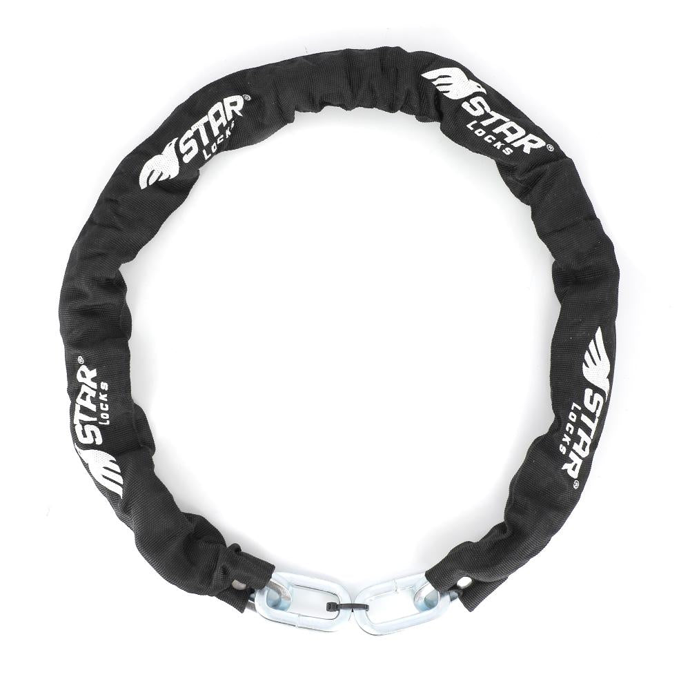 Antivol Chaîne Seule Section Carrée 10mm x 10mm - Long. 1,20m