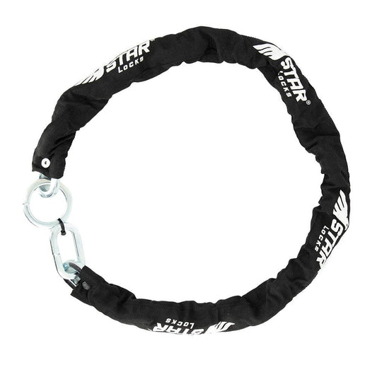 Antivol Chaîne Lasso Seule - Section Carrée 9.5mm - Long. 1,2 m