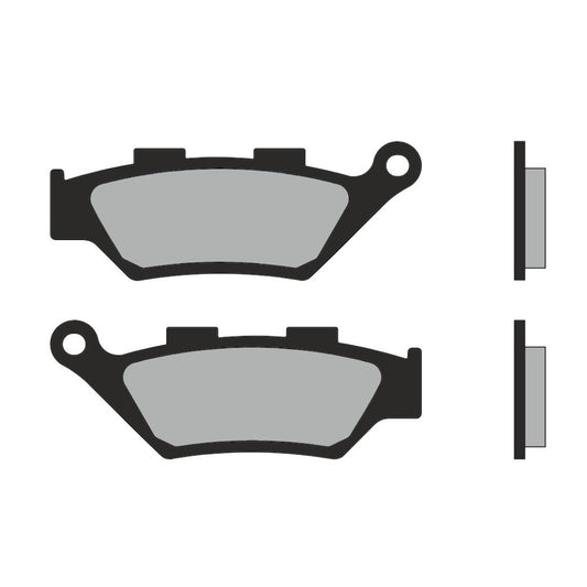Plaquette metal fritte R90