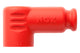 Capuchon Antiparasite RACING Rouge Spécial bougie R5540F-…