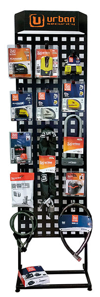 Présentoir Pour Antivols - 12 crochets - Grand Model - Noir