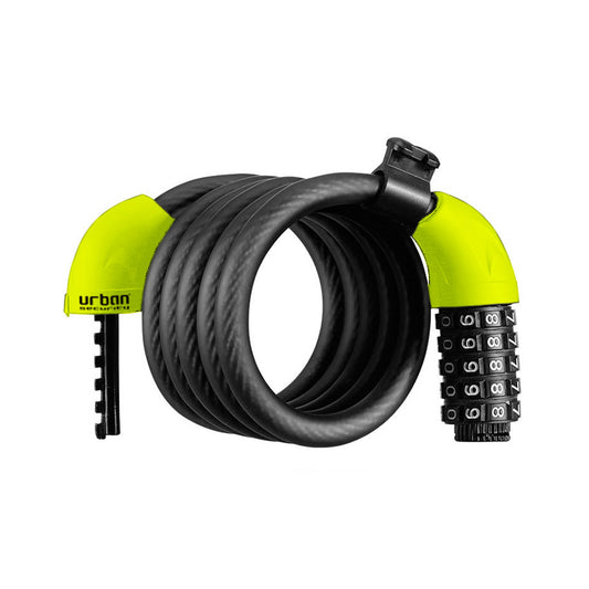 Cable antivol pour vélo avec combinaison