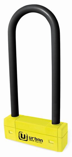 Antivol SRA - U - UR85 - ø18 - 85*250 Homologation Noir & Jaune