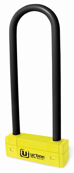 Antivol SRA - U - UR85 - ø18 - 85*300 Homologation Noir & Jaune