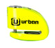 Bloque Disque Ø6 mm avec ALARME - Jaune Fluo