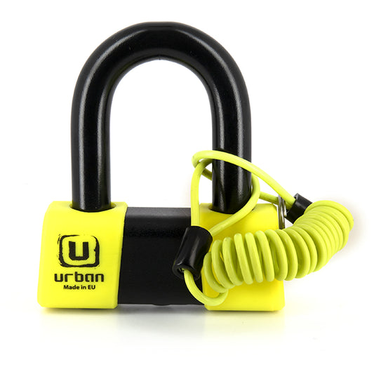 Antivol Mini U SRA - ø18 -  Homologation - Noir & Jaune