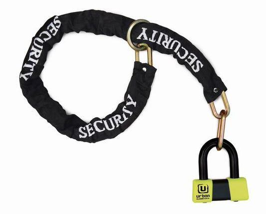 Antivol Pack U75-I SRA ø18 + chaîne lasso  ø10 x 1200 mm