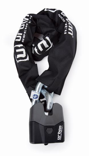 Antivol SRA - Cadenas + Chaîne diam.15 100cm homologation + NF-FFMC.