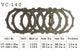 Kit Disques d'Embrayage Garnis Honda