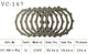 Kit Disques d'Embrayage Garnis Xrv750 Africa Twin 1990/2002
