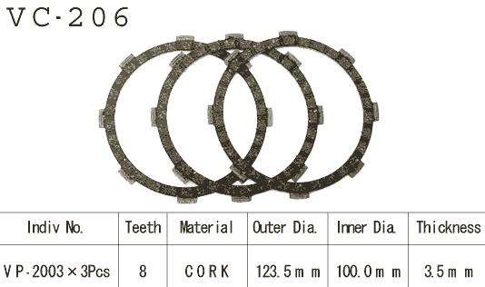 Kit Disques d'Embrayage Garnis Dt 80 Lc 1983/1992