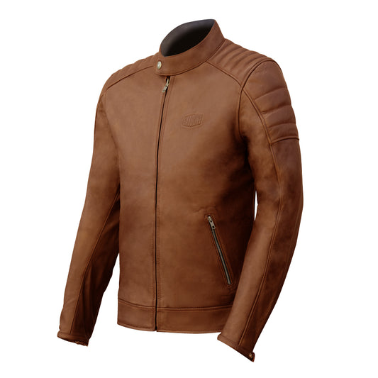 Gasoline - Blouson Cuir Homme GT TROPHY