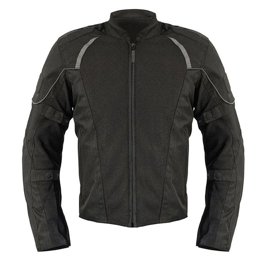 S-Line - SUMMER Homme - Blouson Eté Ventilé + Doublure Etanche - Noir